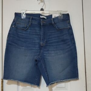 NWT Nine West Denim Blue Jean Shorts